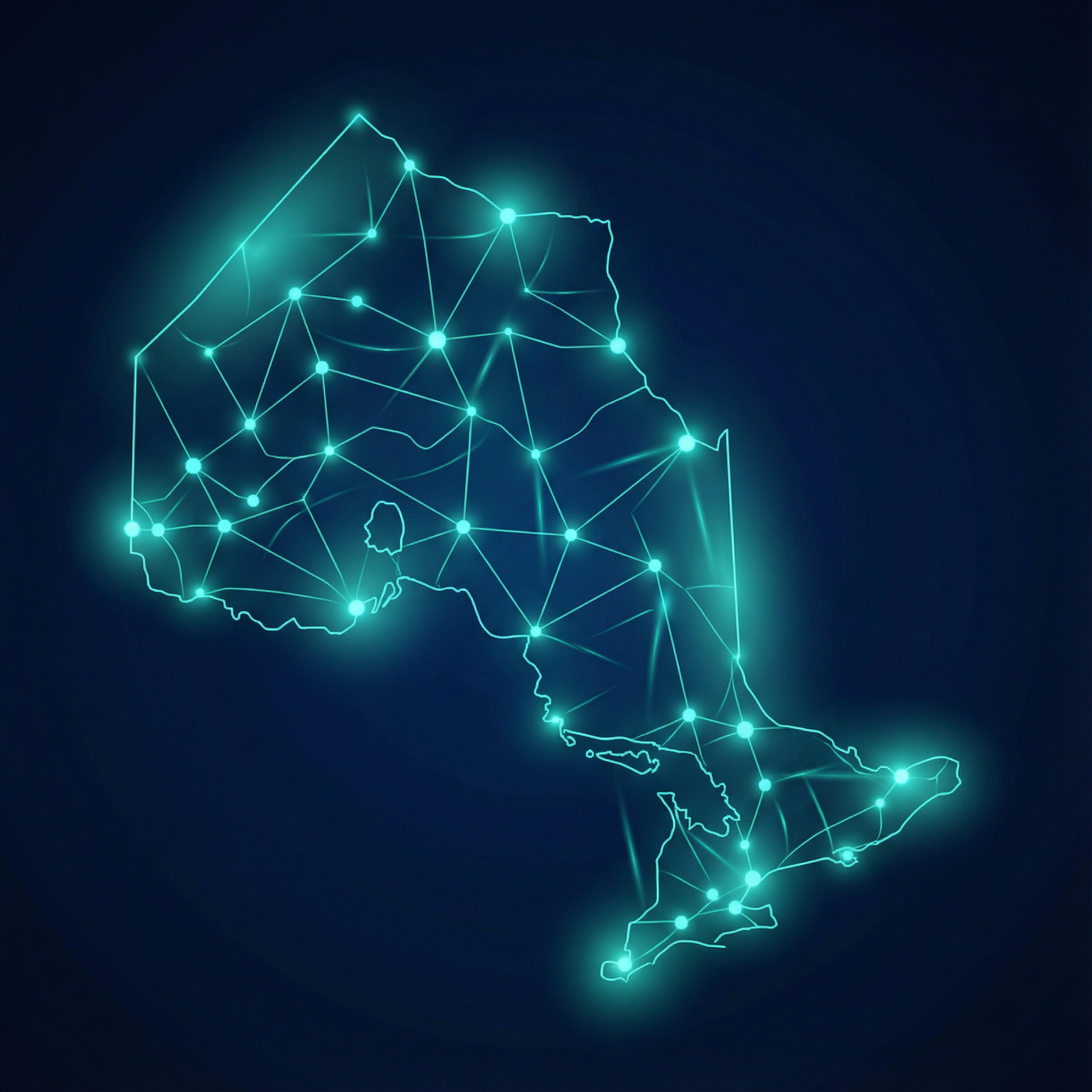 Ontario Network Map